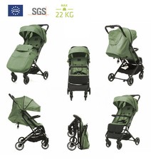 4BABY Twizzy XXIII Buggy Kinderwagen bis 22 kg Leicht Jogger zusammenklappbar