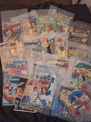 Old comics job lot - old,