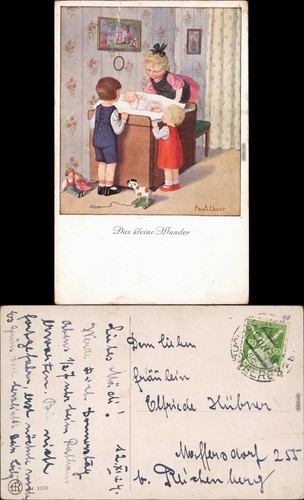 Ansichtskarte das kleine - ansichtskarte,