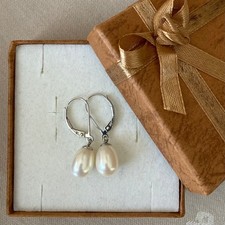 QVC Perlen Ohrringe 925 Silber