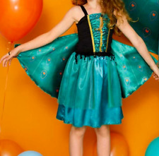 Kinder Mädchen Pfau-Kostüm