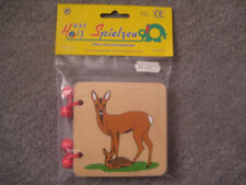Hess kleines Holzbilderbuch Tiere NEU