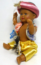 SCHILDKRÖT PUPPE ,16/18 ,kleine Sammlerpuppen,guter Zustand