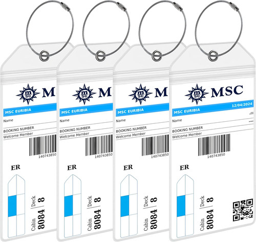 Pack msc cruise luggage - of,