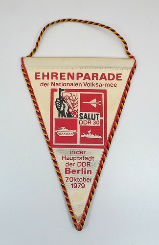 Wimpel ehrenparade der nva - ehrenparade,