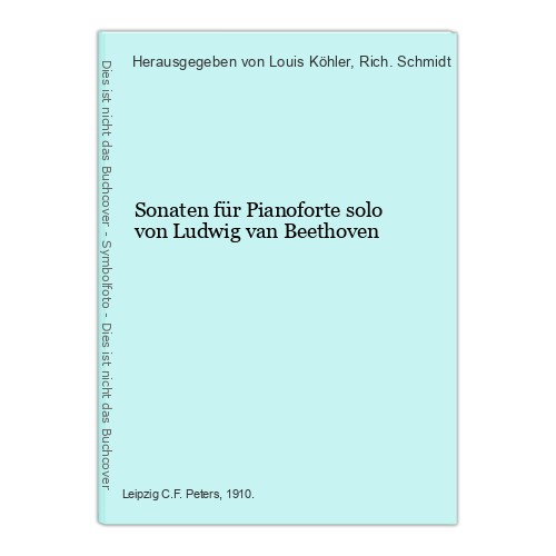 Sonaten für pianoforte - sonaten,