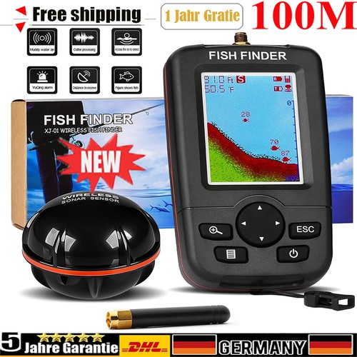 Tragbar sonar fischfinder boot - sonar,