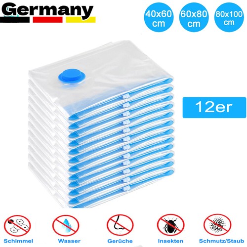 12x vakuumbeutel kleidung - kleidung, set