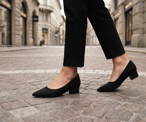 Pumps mit niedrigem - pumps,
