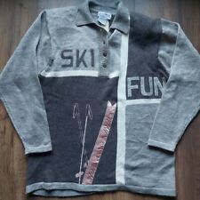 Vintage Winter Ski Pullover