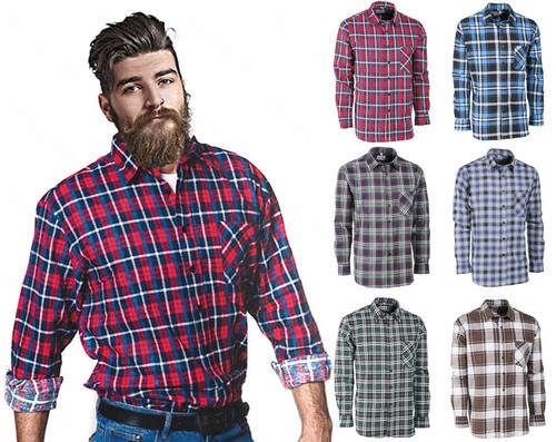 Herren hemd kariert flanell - herren,