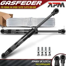 2x Gasfeder Motorhaube 276 mm 400 N für Ferrari 348 Spider TB/GTB TS/GTS 90-95