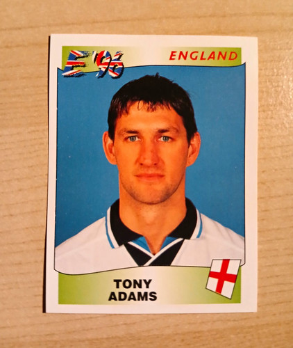 Panini euro 1996 tony adams - em,