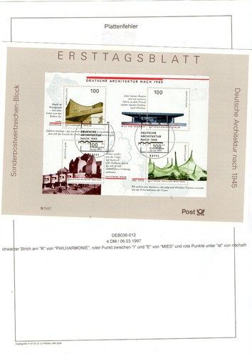 Abart plattenfehler brd deb - abart/plattenfehler,