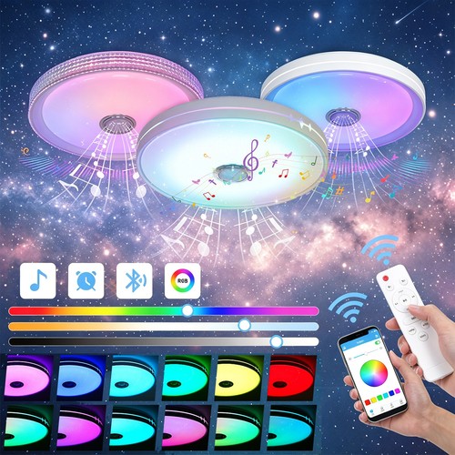Smart led music deckenlampe - led,