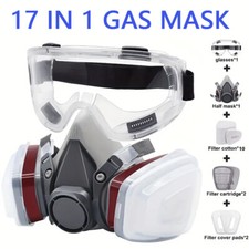 17 in 1 Atemschutz Halbmaske