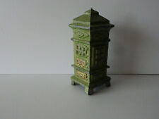 Antiker Ofen Kachelofen Metall für herrschaftliche Puppenstube Puppenhaus