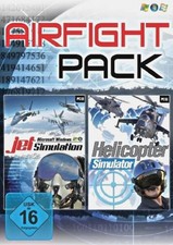Airfight Pack Jet Helicopter Flugzeug Hubschrauber Simulator für Pc Neu Ovp