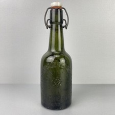 Antike Bierflasche Actien-Brauerei Neustadt, Magdeburg, von 1939, grüne Flasche