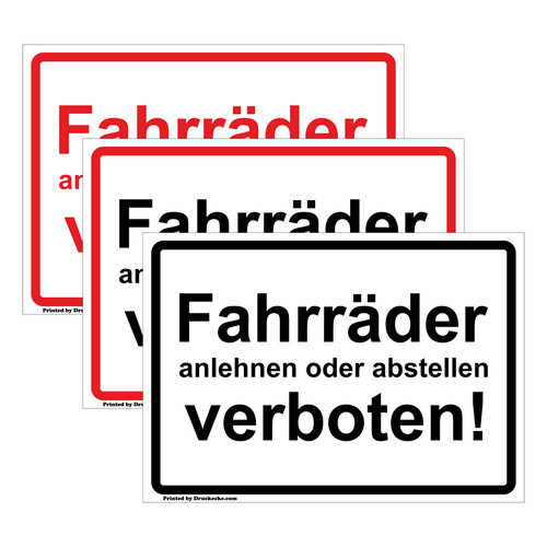 Fahrrad abstellen anlehnen