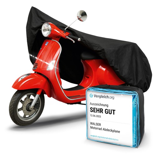 Motorrad abdeckplane aus pvc - aus,