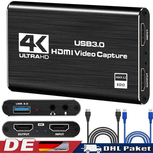 Video capture card - 4k, usb