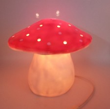 Vintage Heico Pilzlampe Fliegenpilz Tischlampe Deko