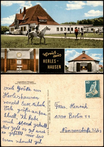 Ansichtskarte herleshausen - ansichtskarte,