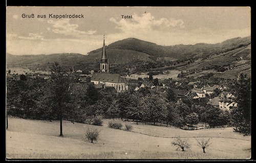 Postcard kappelrodeck general - postcard,