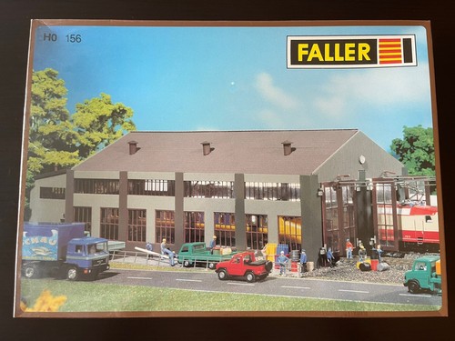 Faller 156 lokschuppen - faller, e-lokschuppen