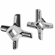 PORTOFREI Kreuzmesser geeignet Bosch MUM4 MUM5 MUM44 MUM45 Fleischwolf Küchenmas