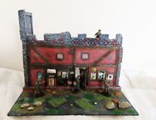 Hausruine Militär Diorama 1:32  1:35 für Figuren .