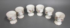 6 x Eierbecher Royal Albert Moss Rose bone China England