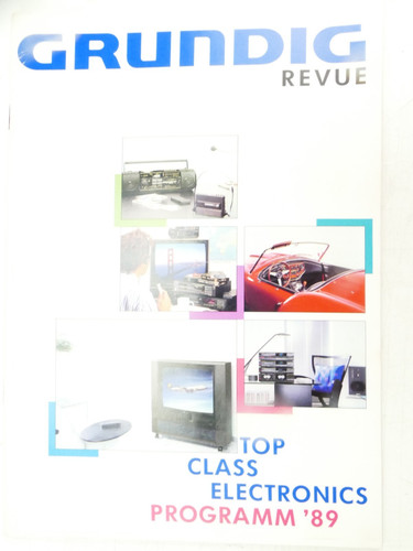 Grundig revue programm 1989 - revue,