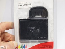 Kaiser Monitor-Blendschutz mit Schutzglas f. Canon EOS DSLR Kamera 40D, 50D