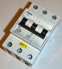 Siemens Hauptschalter 480V 3er Block C16 5S x 23 Sicherungskasten