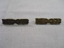 Bundeswehr Dienstgradabzeichen Stabsoffizier 1.Modell Metallbalken, bronze 1Paar