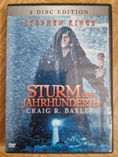 Sturm des Jahrhunderts (Stephen King Kult Horror Zweiteiler) Uncut DVD Set