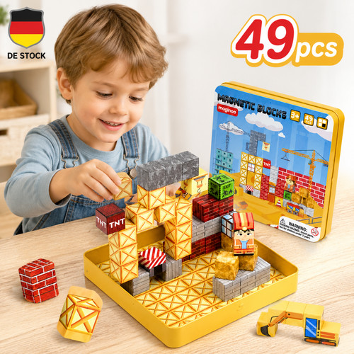 Magnetbausteine teile - 49,