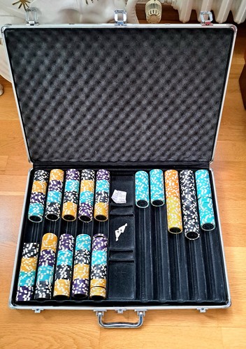 Poker koffer 500 stk - koffer,