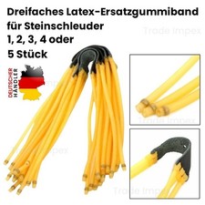 Ersatz Gummiband Schleuder Zwille Ersatzgummi 3 Streifen Gummi Steinschleuder