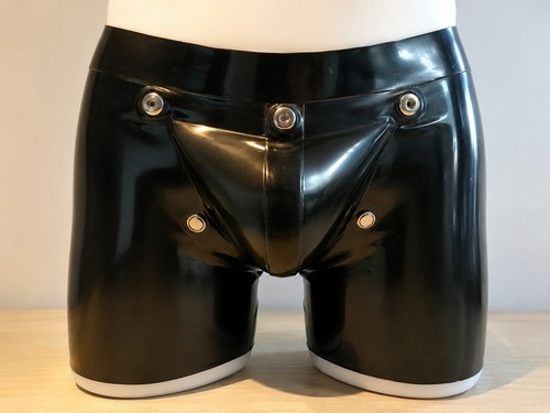 Latex shorts herren - latex,