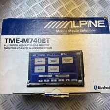 Alpine TME-M740BT VGA Monitor