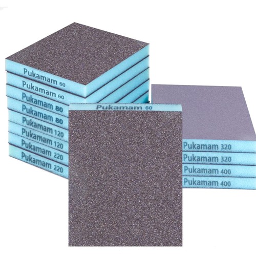 Schleifpapier set stück - set, 12