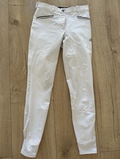 Spooks Reithose Vollgrip Weiß