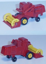 Matchbox 65 Claas Combine Harvester, feuerrot, Mähwerk signalgelb, Matchbox Seri