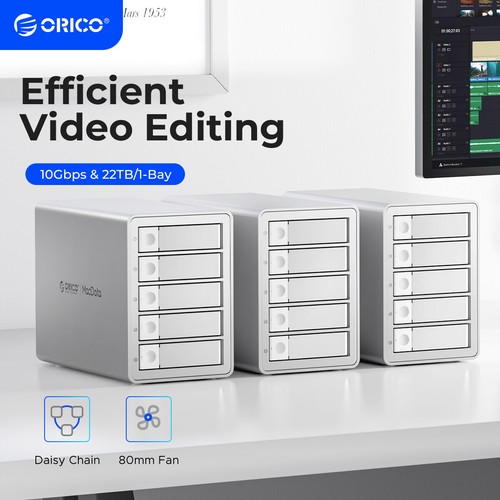 Orico 5 bay - 3,5",