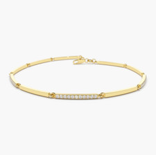 Gold Armband 585 14K Gelbgold