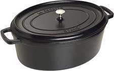 STAUB Gusseisen Bräter/Cocotte, Oval 31 cm, 5,5 L