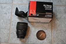 Sigma Ex 28-70mm F/2.8 Df Objektiv Mit / Gegenlichtblende für Nikon F